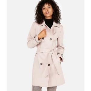 Express Blush Pink Trench Coat
